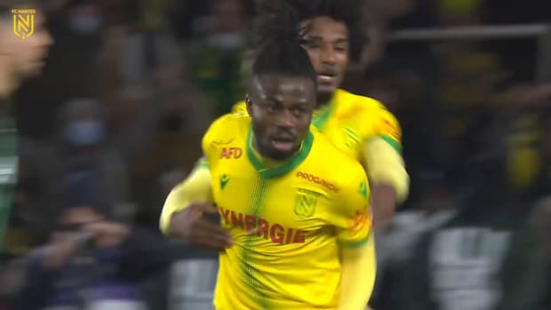 Moses Simon incredible dramatic winner vs Lens